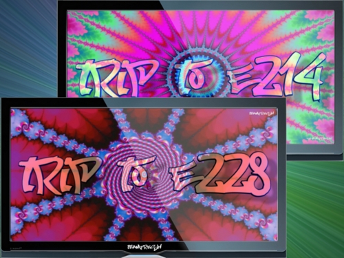 Product picture double drop of HD fractal trips!!