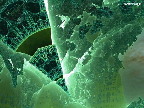 Product picture HD 3D Mandelbox fractal set zoom animation - Split Point 2.