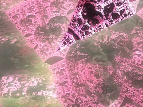 Product picture HD 3D Mandelbox fractal set zoom REVERSE - Split Point III